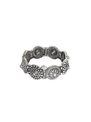 Stacked bracelet set with intricate designs for festive and casual wear 4