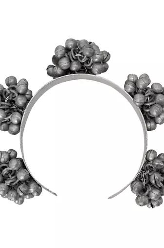 Elegant silver-plated stacked bracelet set with adjustable screw & hinge lock