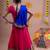 Banjara india girls kutch work embroidegreen lehenga choli set with dupatta (cc-dmnd) - green
