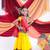 Banjara india girls kutch work embroideyellow lehenga choli set with dupatta (cc-dmnd) - yellow