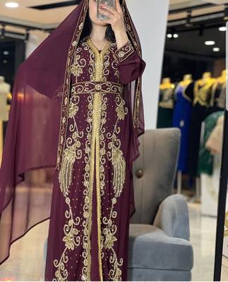 Sale Dress Moroccan Dubai Kaftan Wedding Bridesmaid African Abaya Gown Women Dress 289 1
