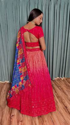 Bollywood Style Wedding Lehenga Choli 4