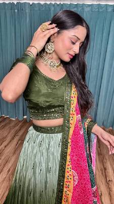 Bollywood Style Wedding Lehenga Choli 3