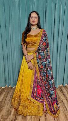 Bollywood Style Wedding Lehenga Choli 1