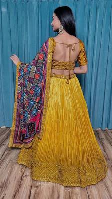 Bollywood Style Wedding Lehenga Choli 4
