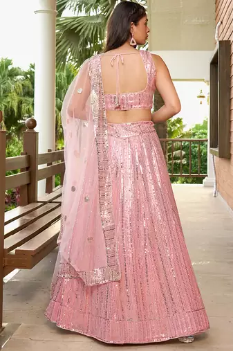 Glamorous Designer Lehenga Choli for Bridal and Bridesmaids Wedding Wear Choli