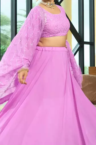 Lehenga Choli for Bridal and Bridesmaids Wedding Wear Choli