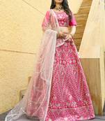 Glamorous Designer Lehenga Choli for Bridal and Bridesmaids Wedding Wear Choli
