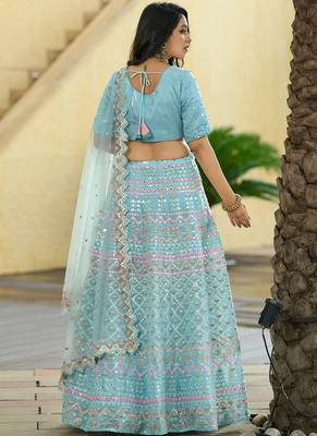 Lehenga Choli for Bridal and Bridesmaids Wedding Wear 2