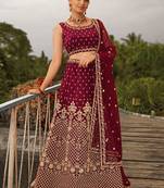 Glamorous Designer Lehenga Choli for Bridal and Bridesmaids Wedding Wear