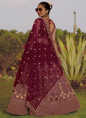 Glamorous Designer Lehenga Choli for Bridal and Bridesmaids Wedding Wear 3