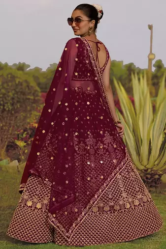 Glamorous Designer Lehenga Choli for Bridal and Bridesmaids Wedding Wear