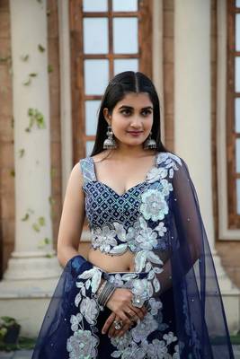 Heavy Bridal Lehenga Choli for Wedding 4