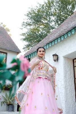Designer Bollywood Style Wedding Wear Lehenga Choli 2