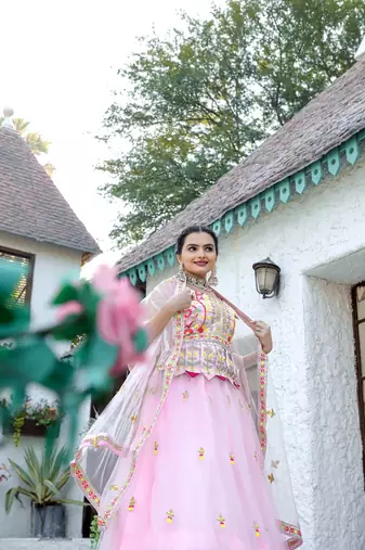 Designer Bollywood Style Wedding Wear Lehenga Choli