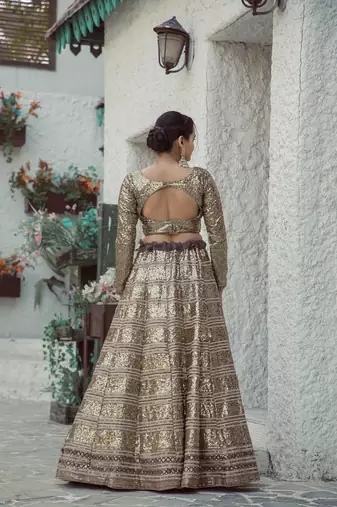 Designer Bollywood Style Wedding Wear Lehenga Choli