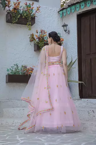 Designer Bollywood Style Wedding Wear Lehenga Choli