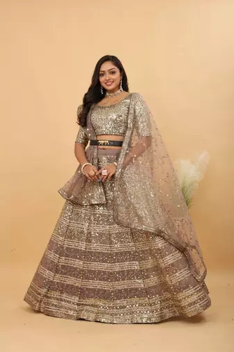 Designer Bollywood Style Wedding Wear Lehenga Choli