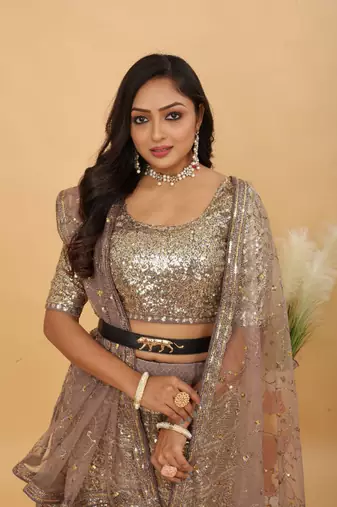 Designer Bollywood Style Wedding Wear Lehenga Choli