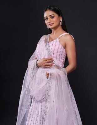 Designer Bollywood Style Wedding Wear Lehenga Choli 3