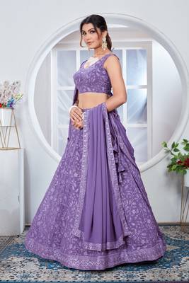 Designer Bollywood Style Wedding Lehenga Choli 2
