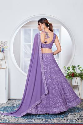 Designer Bollywood Style Wedding Lehenga Choli 5