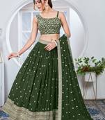 Designer Bollywood Style Wedding Lehenga Choli