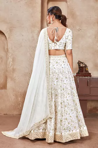 Designer Bollywood Style Wedding Lehenga Choli
