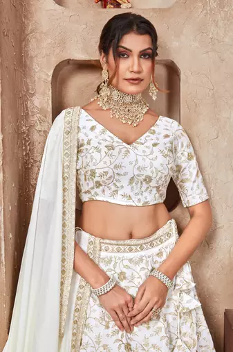 Designer Bollywood Style Wedding Lehenga Choli