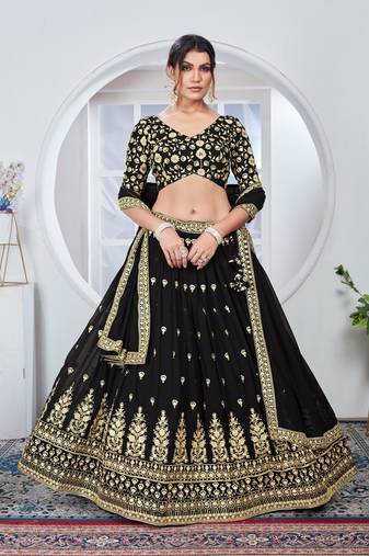 Designer Bollywood Style Wedding Lehenga Choli