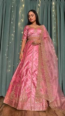 Bollywood Style Wedding Lehenga Choli for Bride 1