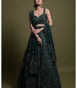 Designer Bollywood Style Wedding Wear Lehenga Choli