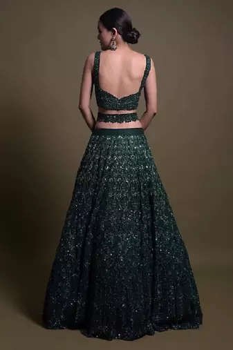 Designer Bollywood Style Wedding Wear Lehenga Choli
