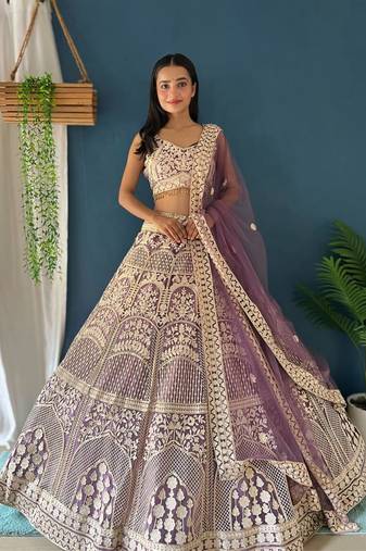 Designer Bollywood Style Wedding Wear Lehenga Choli
