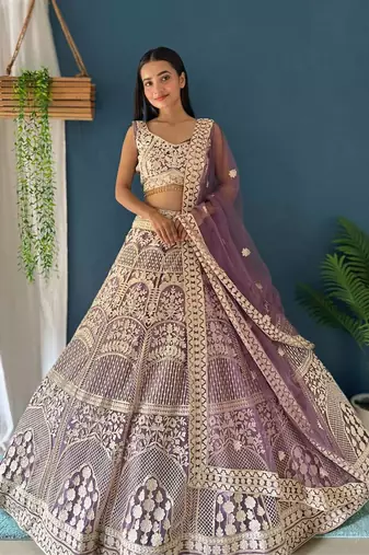 Designer Bollywood Style Wedding Wear Lehenga Choli