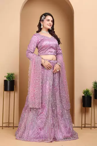 Designer Bollywood Style Wedding Wear Lehenga Choli