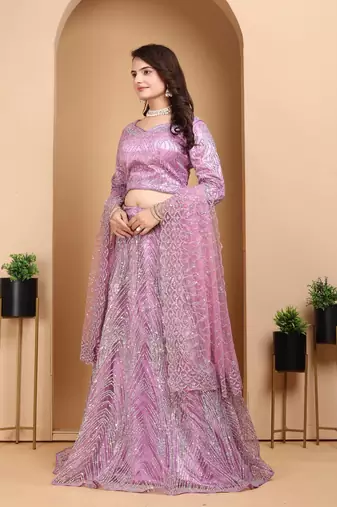 Designer Bollywood Style Wedding Wear Lehenga Choli