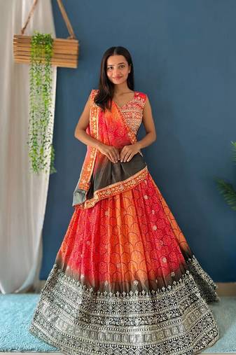 Designer Bollywood Style Wedding Wear Lehenga Choli