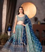 Designer Bollywood Style Wedding Wear Lehenga Choli