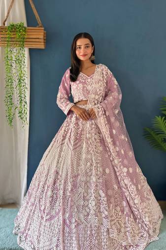 Designer Bollywood Style Bridal Lehenga Choli