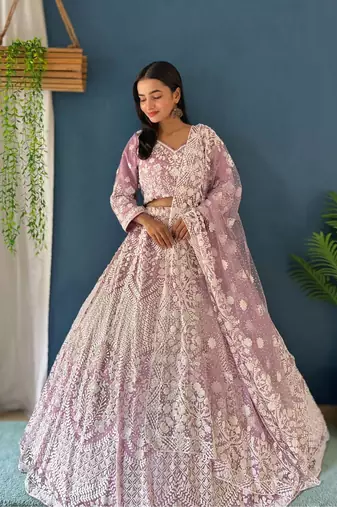 Designer Bollywood Style Bridal Lehenga Choli