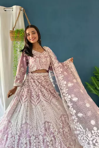 Designer Bollywood Style Bridal Lehenga Choli