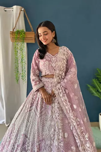 Designer Bollywood Style Bridal Lehenga Choli