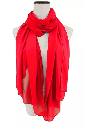 Red color Full Sleeves Handmade Moroccan Kaftan with hijjab