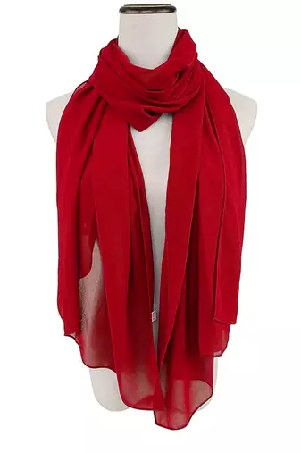 Maroon & White color Handmade Moroccan Kaftan with hijjab