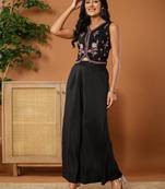  cotton silk festive waistcoat co-ord set with attached cotton lining