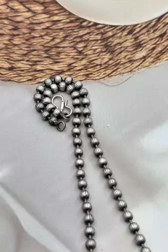 Indian oxidized horse chain pendant with horse ring and earrings jewelry set