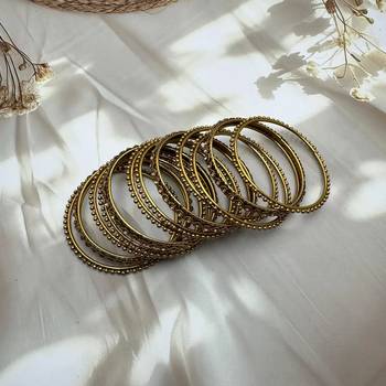 Partywear gold plated stone bangle set indian bangle set wedding jewelry, bridal bangle set, bridesmaid hand bracelet 2