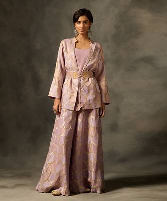 Bahar co-ord set - purple 1