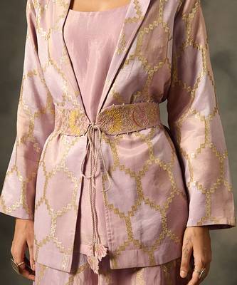 Bahar co-ord set - purple 3